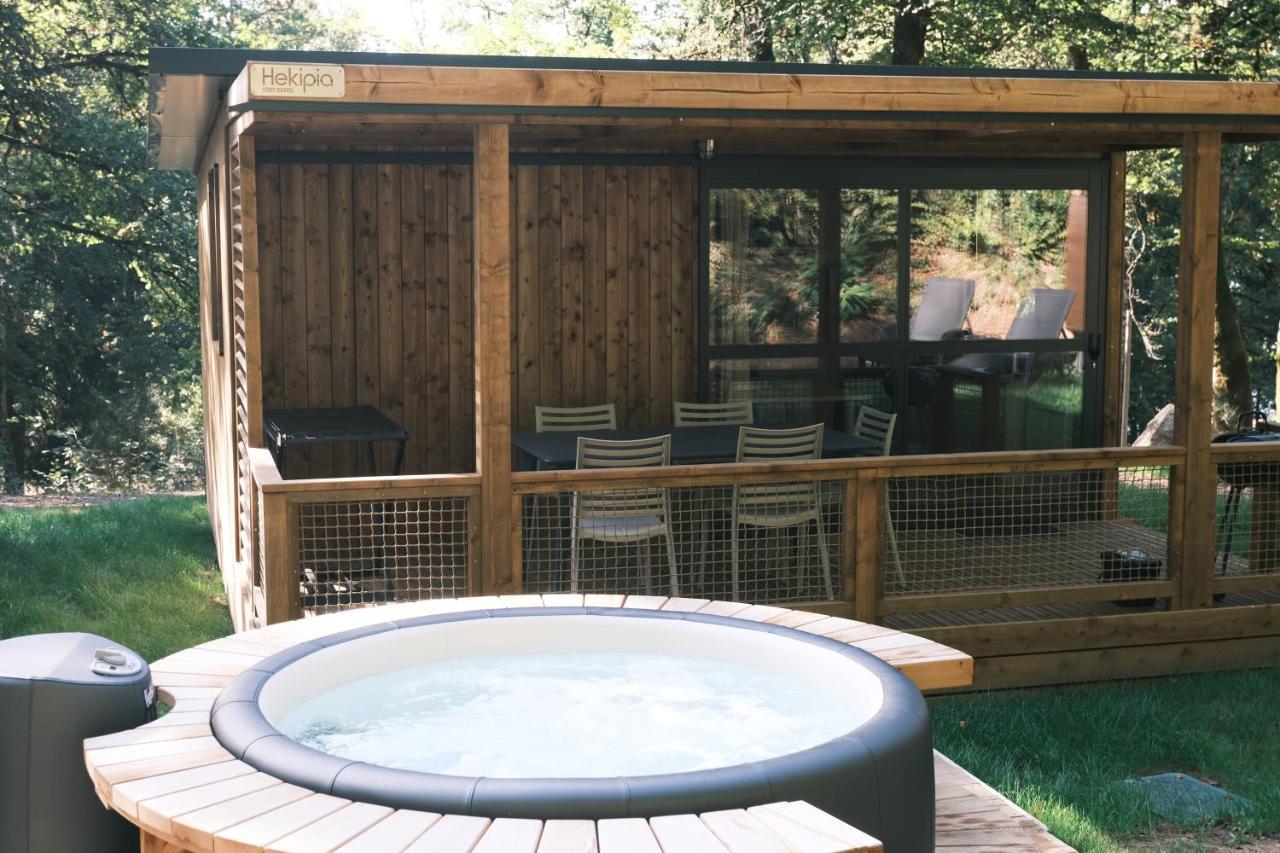 Lodge Avec Spa Privatif - Foret Et Lac Liginiac Exterior foto