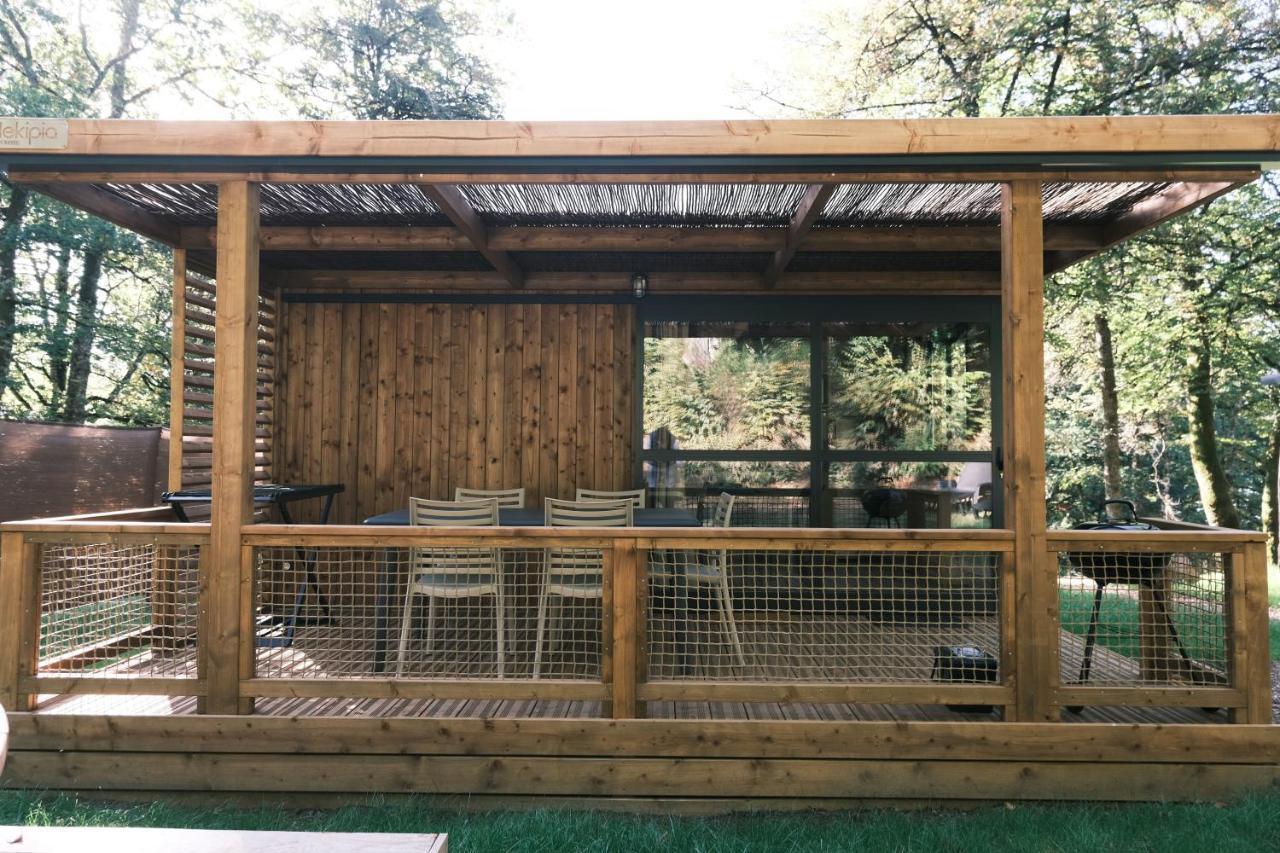 Lodge Avec Spa Privatif - Foret Et Lac Liginiac Exterior foto